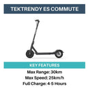 TekTrendy ES Commute Electric Scooter