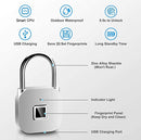 Smart Fingerprint Padlock | TekTrendy Canada